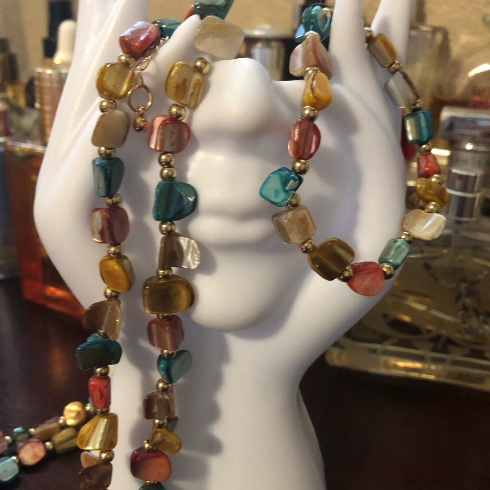 Multicolor Beaded Necklace